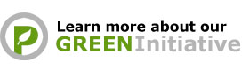 Leare more about our Green Initiative!