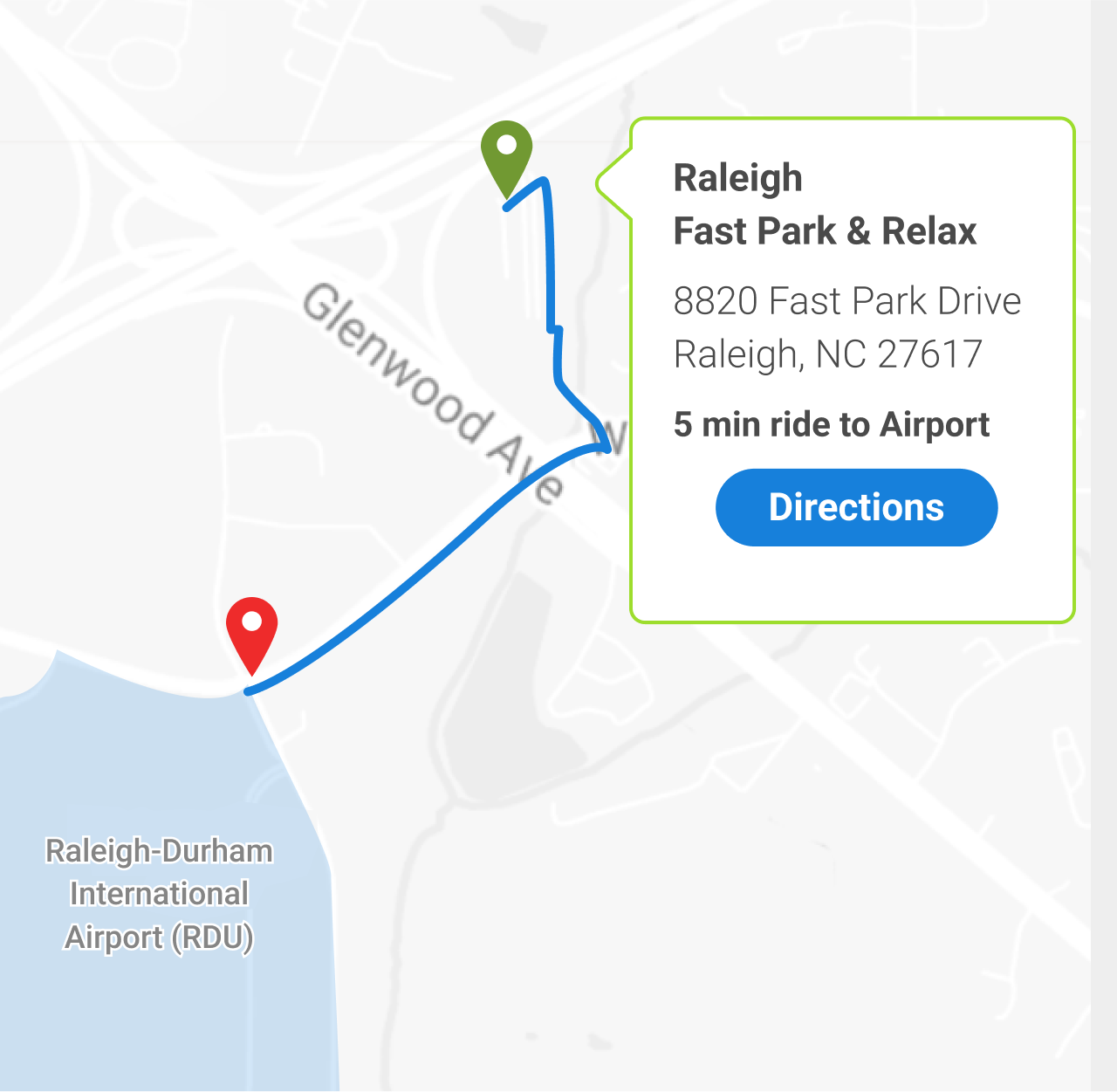 Fast Park & Relax RDU